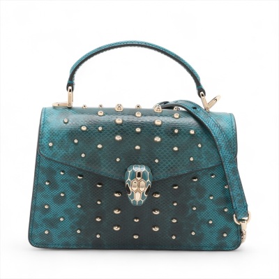 Bvlgari Mini Serpenti Forever Top Handle Bag