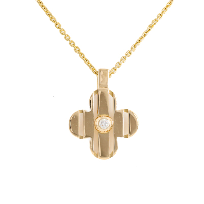 Louis Vuitton Petite Fleur Diamond Necklace