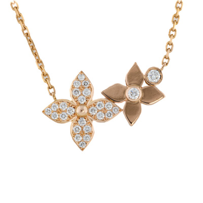 Louis Vuitton Star Blossom Diamond Necklace