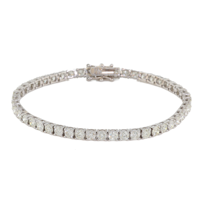 7.34ct Diamond Tennis Bracelet