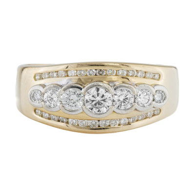 0.75ct Diamond Dress Ring, 18ct Gold 9g