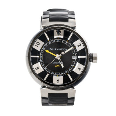 Louis Vuitton Tambour GMT Mens Watch