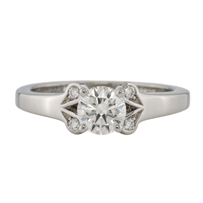 0.41ct Cartier Diamond Solitaire Ring
