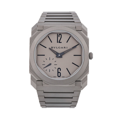 Bvlgari Octo Finissimo Titanium Mens Watch