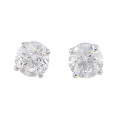 2.00ct Diamond Studs GIA D VVS, D VVS2