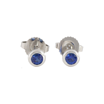 Tiffany & Co Colour By the Yard Earrings with Sapphire