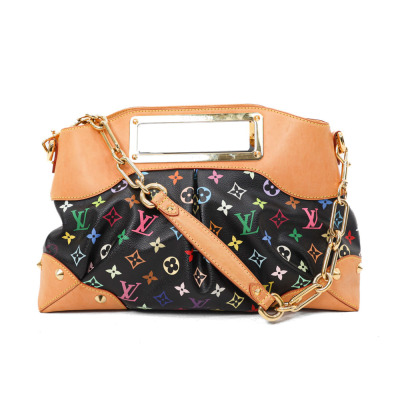 Louis Vuitton Black Multicolour Judy MM