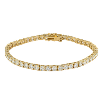 8.13ct Diamond Tennis Bracelet