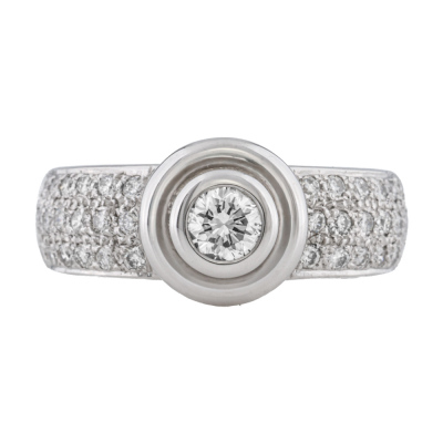 0.61ct Diamond Dress Ring