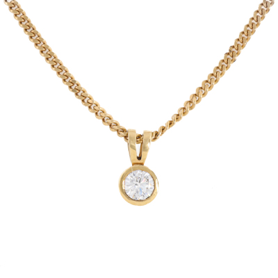 0.50ct Solitaire Diamond pendant