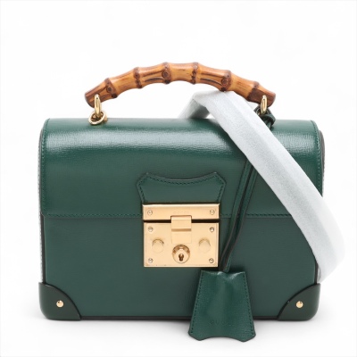 Gucci Padlock Bamboo Bag