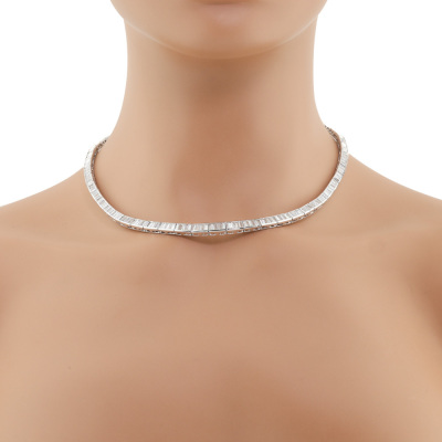 15.43ct Diamond Necklace, 18ct Gold