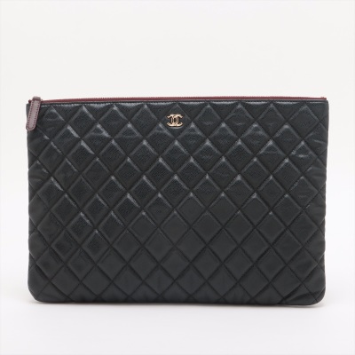Chanel Large O Case Clutch