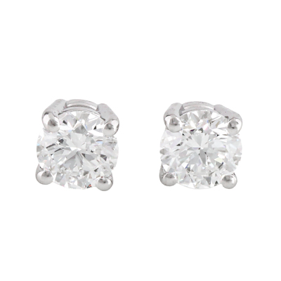 0.61ct Diamond Studs GIA D VVS1
