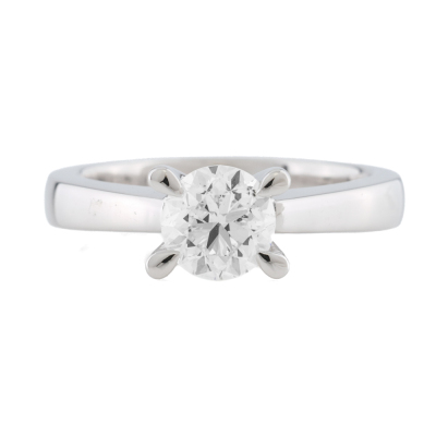 1.07ct Diamond Solitaire Ring GIA G SI1