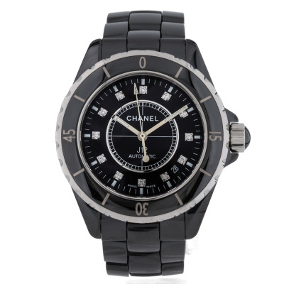 Chanel J12 Ceramic with Diamonds Watch