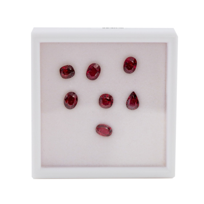 7.43ct Loose Parcel of Rubies