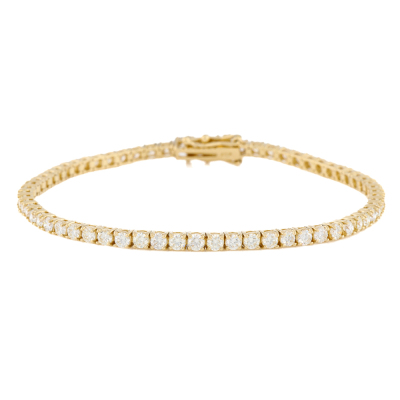 3.87ct Diamond Tennis Bracelet