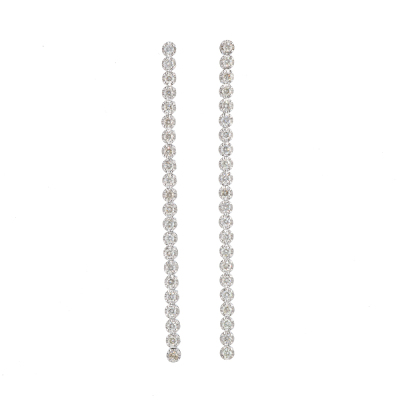 2.64ct Diamond Drop Earrings