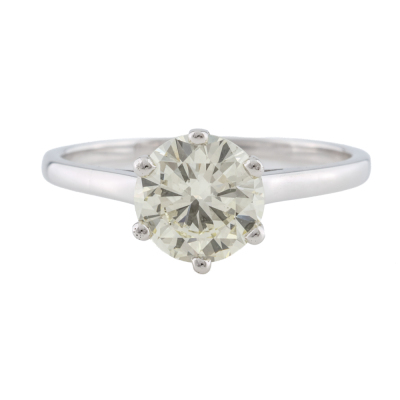 1.51ct Diamond Solitaire Ring GSL