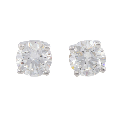 1.02ct Diamond Studs GIA D VS1