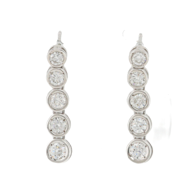 0.76ct Diamond Drop Earrings