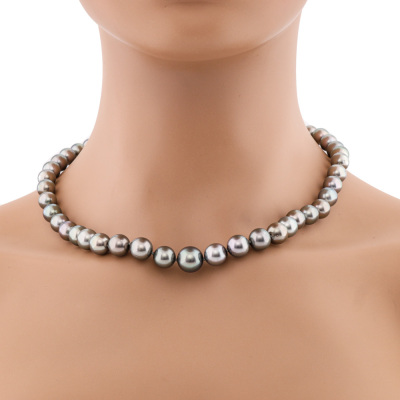 11.8-8.3mm Tahitian Pearl Necklace