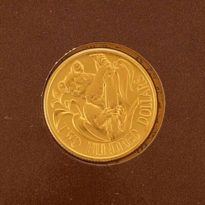 22ct Gold Two Hundred Dollar Australian Coin