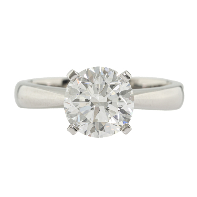 2.00ct Diamond Solitaire Ring GIA F VS1