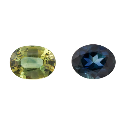 Two Loose Sapphires totalling 3.10ct