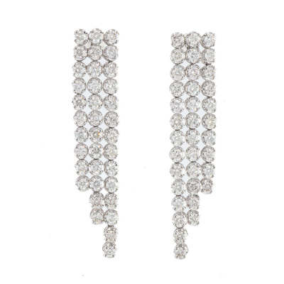 1.33ct Diamond Drop Earrings