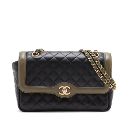 Chanel Two Tone Flap Bag