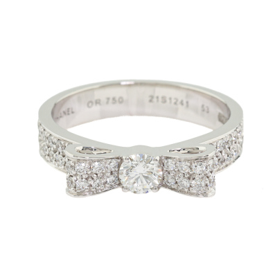 Chanel Ruban Diamond Ring