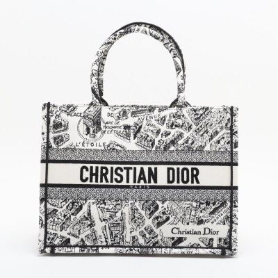 Christian Dior Plan de Paris Book Tote