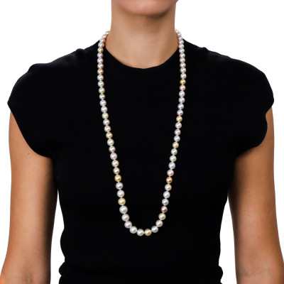 South Sea Pearl Strand Necklace 13.0-9.0mm