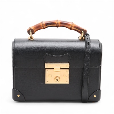 Gucci Padlock Bamboo Bag
