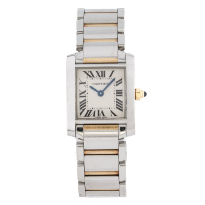 Cartier Tank Francaise 18ct Yellow Gold & Stainless Steel