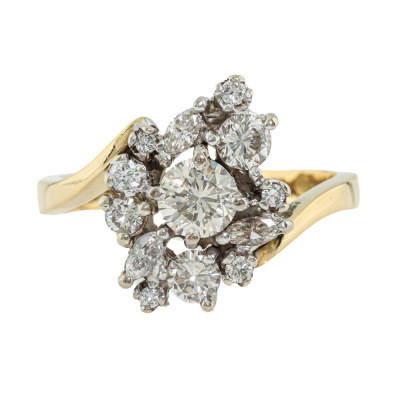 1.62ct Diamond Dress Ring