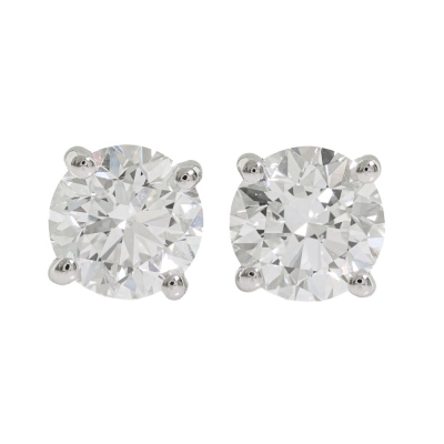 1.00ct Diamond Studs GIA D VS1