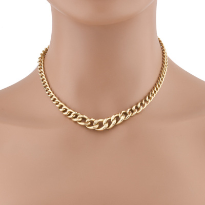 Curb Link Chain Necklace, 18ct 20.4g