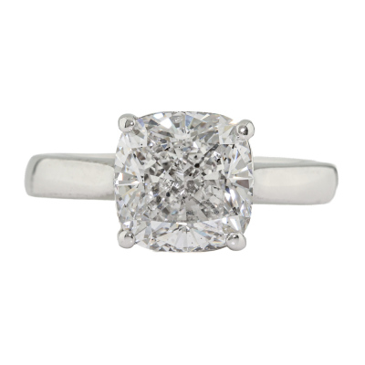 3.03ct Diamond Solitaire Ring GIA E SI2