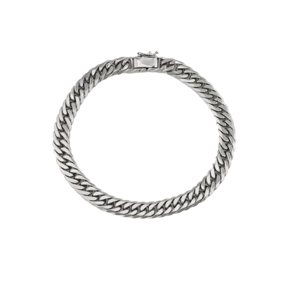 Chain Bracelet, Platinum 850 30.4g
