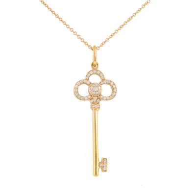 Tiffany & Co. Crown Key Pendant