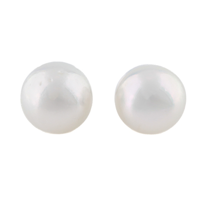 13.3mm & 13.0mm South Sea Pearl Studs