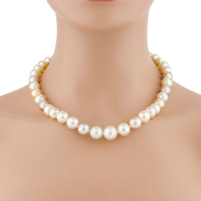 Autore 13.53-10.47mm South Sea Pearl Strand Necklace