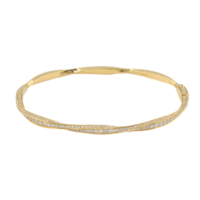 Graff Spiral Diamond Bangle