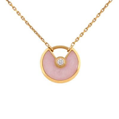Amulette de Cartier Pink Opal Necklace