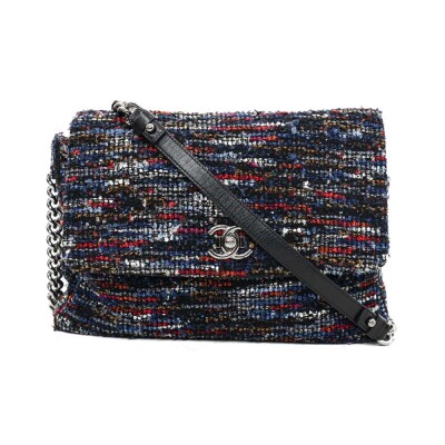 Chanel Tweed & Sequin Flap Bag
