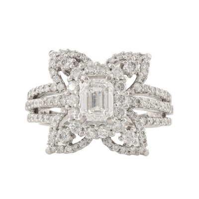 0.72ct Centre Diamond Ring GIA G VS2