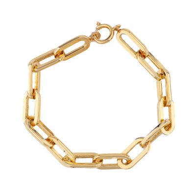 Gold Link Bracelet, 18ct Gold 13.4g